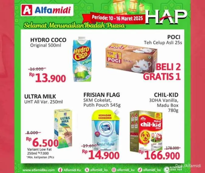 Promo Alfamidi Hemat Satu Pekan Periode 10-16 Maret 2025