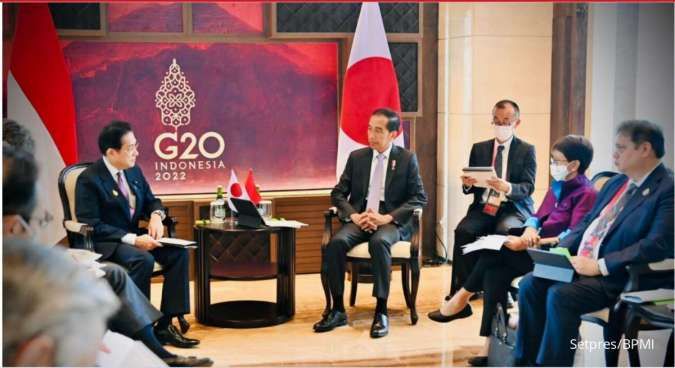Bertemu Bilateral dengan PM Jepang, Jokowi Minta Jepang Lanjutkan Proyek MRT Jakarta