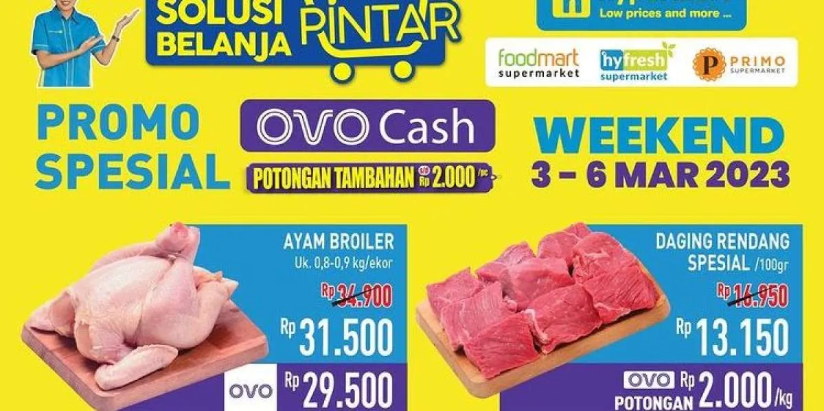 Promo JSM Hypermart Terbaru 4 Maret 2023, Ada Promo Spesial OVO Cash
