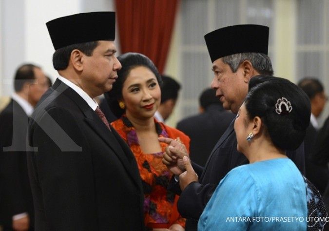 Kala SBY dan menteri KIB II menangis 