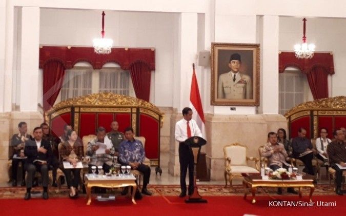 Di sidang kabinet, Jokowi beri arahan tiga hal kepada para menterinya
