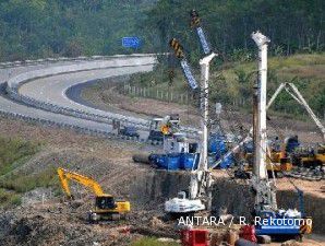 Pembangunan jalan tol Indonesia masih lambat