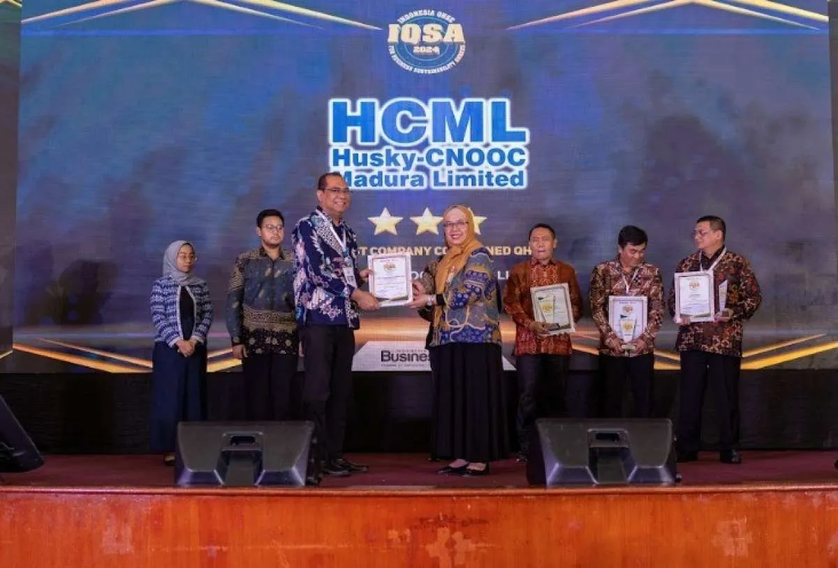 Husky-CNOOC Madura Limited Raih Tiga Penghargaan Bergengsi di IQSA 2024