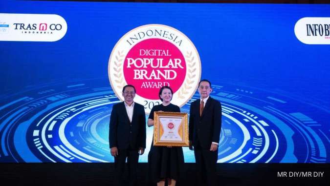 Aktivitas Digital Semakin Kuat, MR.DIY Raih Indonesia Digital Popular Brand Award 