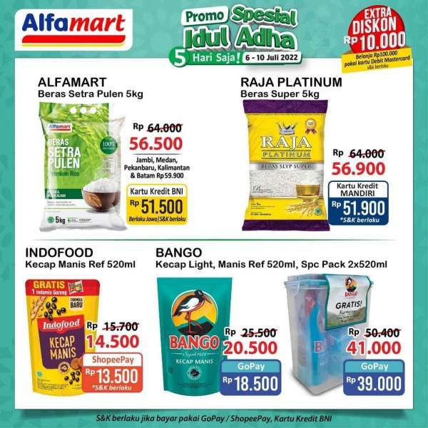 Promo JSM Alfamart Spesial Idul Adha Sampai 10 Juli 2022