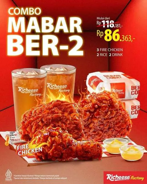 Promo Richeese Factory Combo Mabar Ber-2