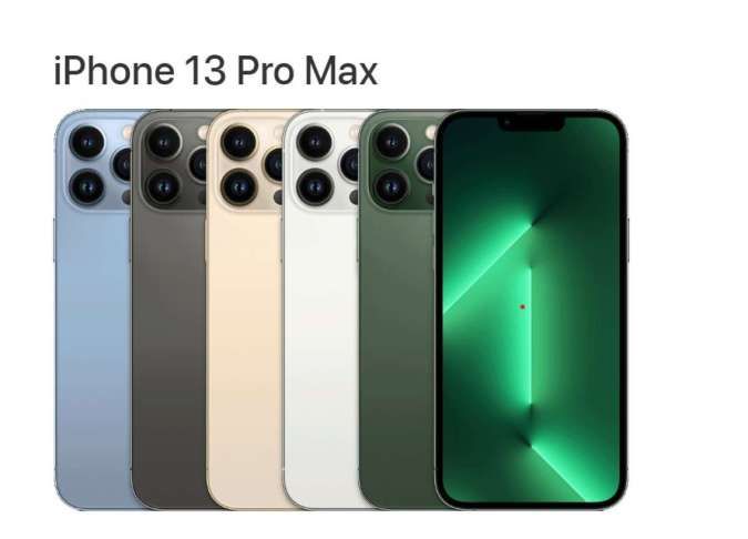 Sudah Mulai Turun, Ini Dia Harga HP iPhone 13 Pro Max di Bulan Mei 2023