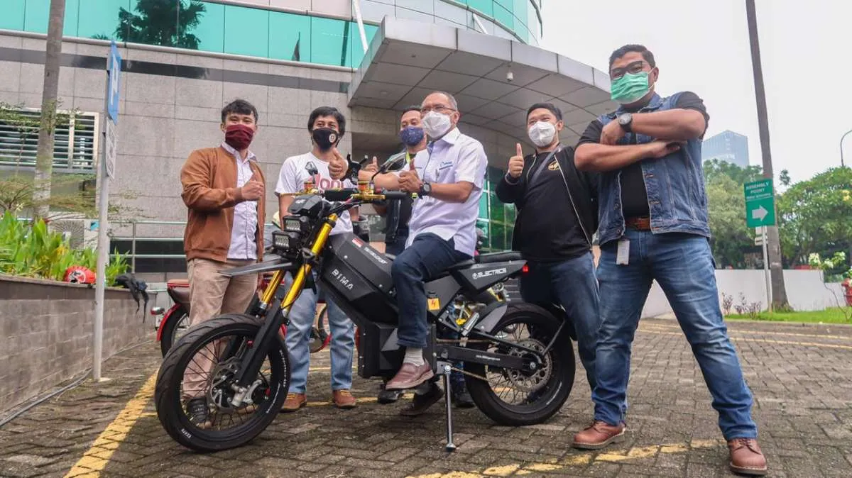 Elnusa (ELSA) kenalkan Elbike, motor listrik dari program inovasi korporat