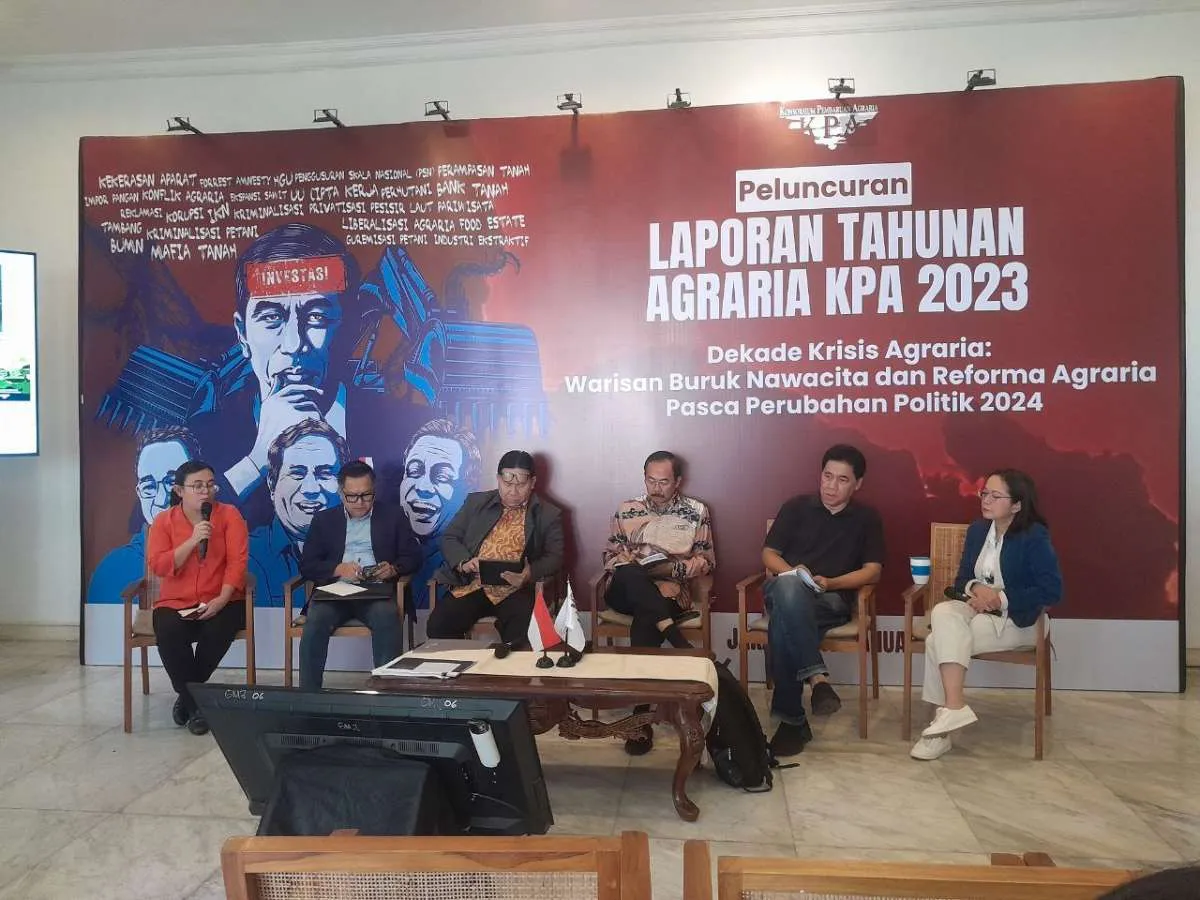KPA: PSN Jokowi Sumbang konflik Agraria Sebanyak 115 Letusan