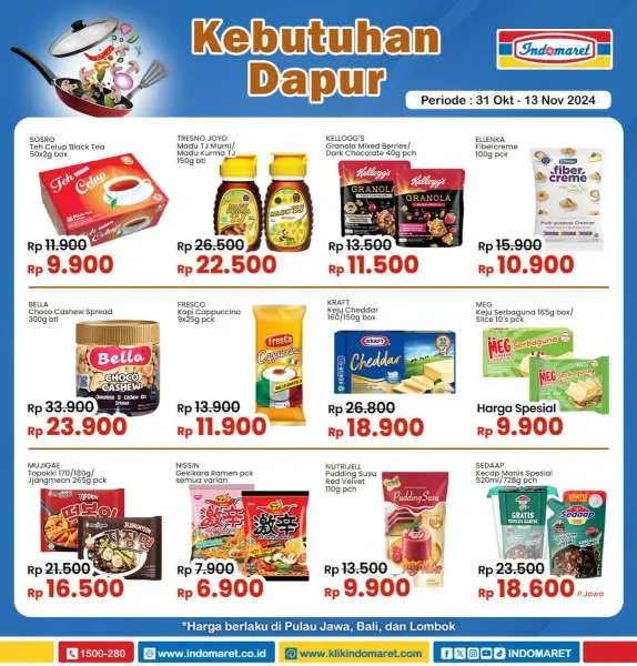 Promo Indomaret Super Hemat Periode 31 Oktober-13 November 2024