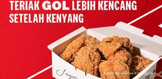 Promo KFC TBT dan Crazy Deal 1 Desember 2022, Ayam Goreng untuk Makan Bersama