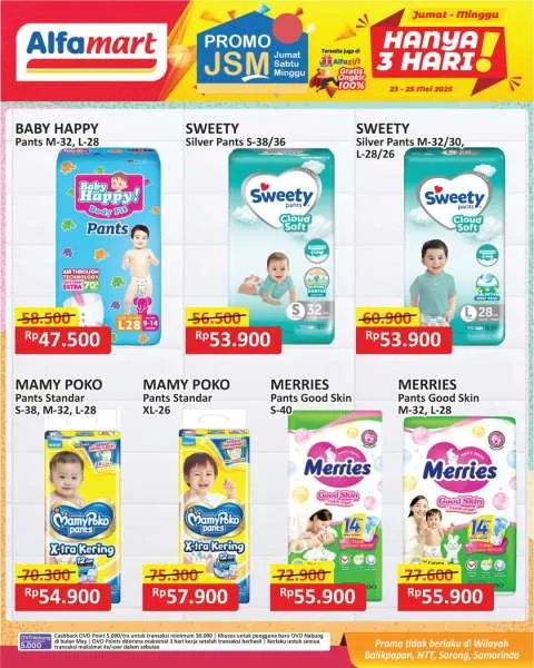 Promo JSM Alfamart 23-25 Mei 2025
