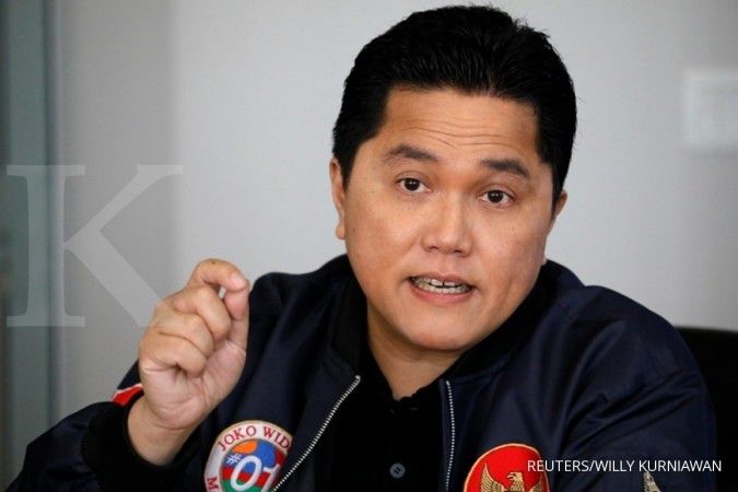 Erick Thohir tanggapi santai kritikan pembangunan dari BPN Prabowo-Sandi