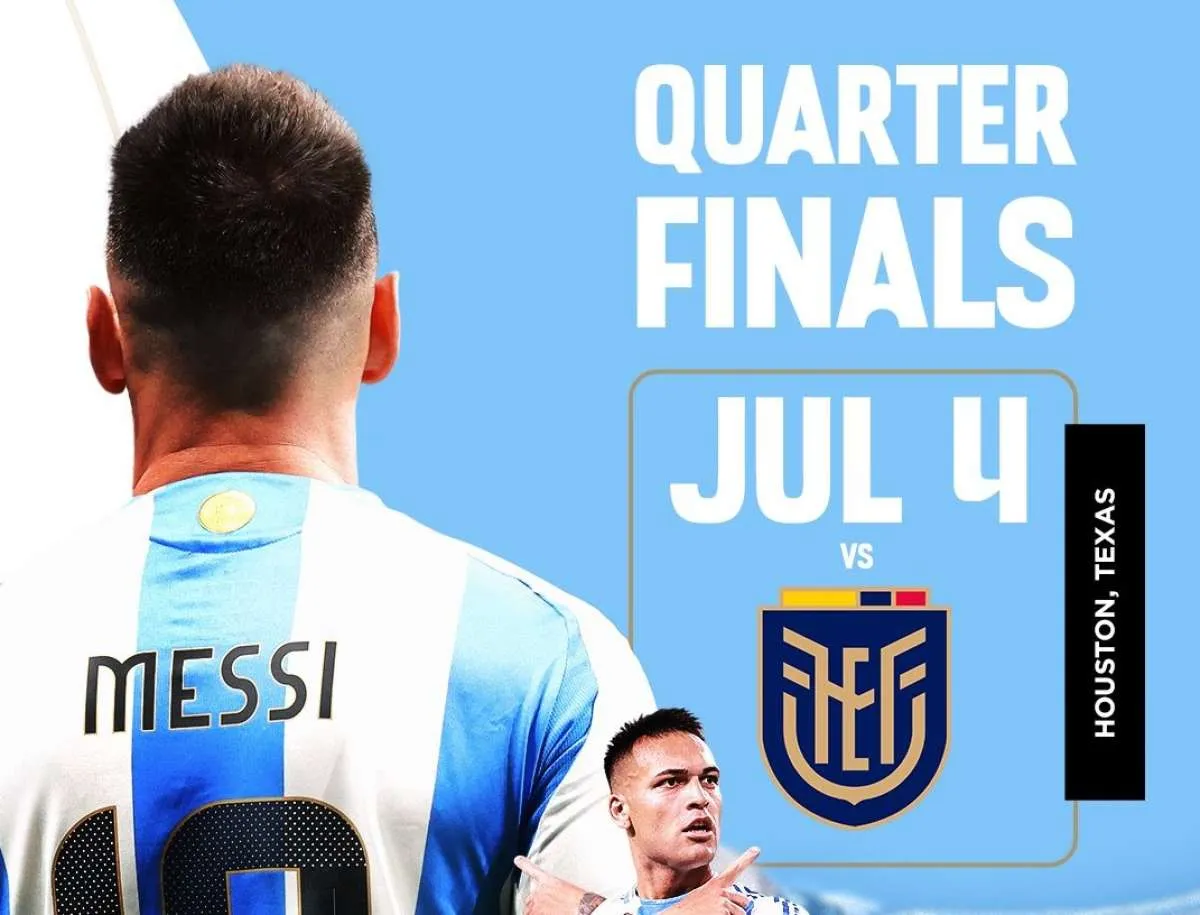 Link Live Streaming Argentina vs Ekuador, Jumat (5/7) Jam 08.00 WIB