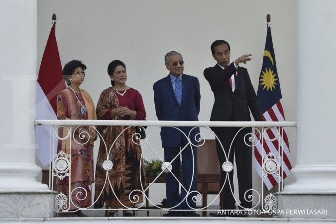 Saat Mahathir Mohamad sopiri Jokowi menuju kediamannya Seri Perdana 