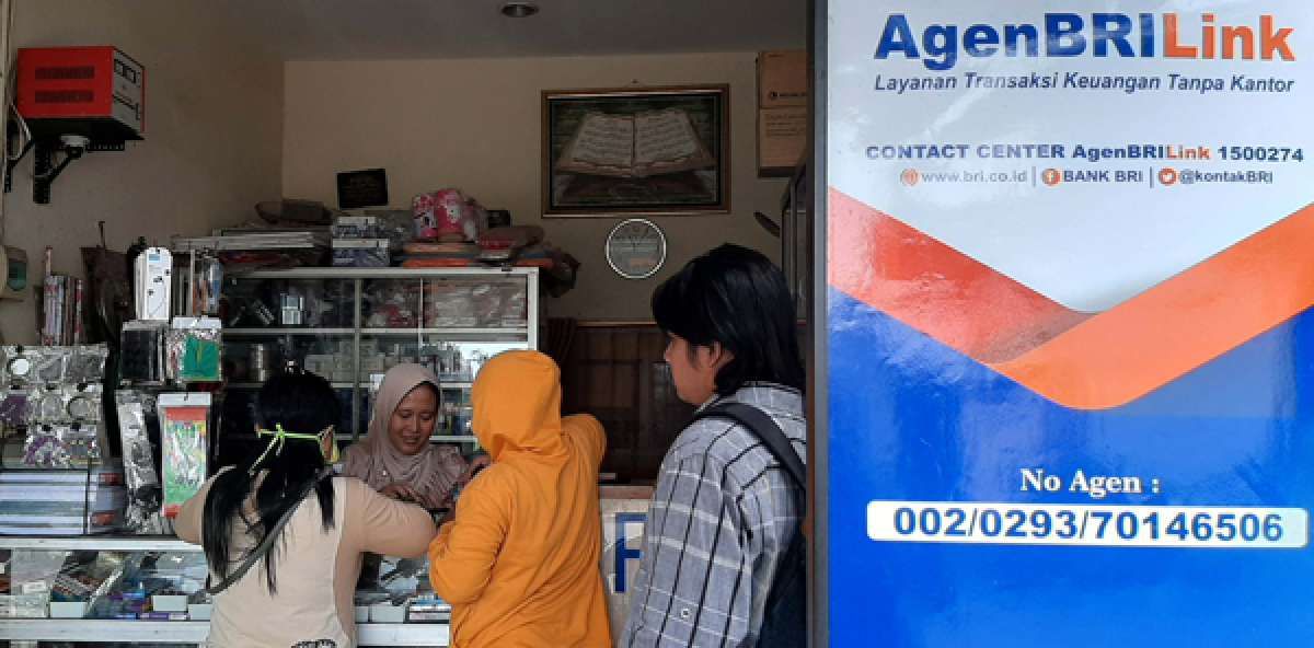 Dana murah dari agen BRILink capai Rp 11 triliun