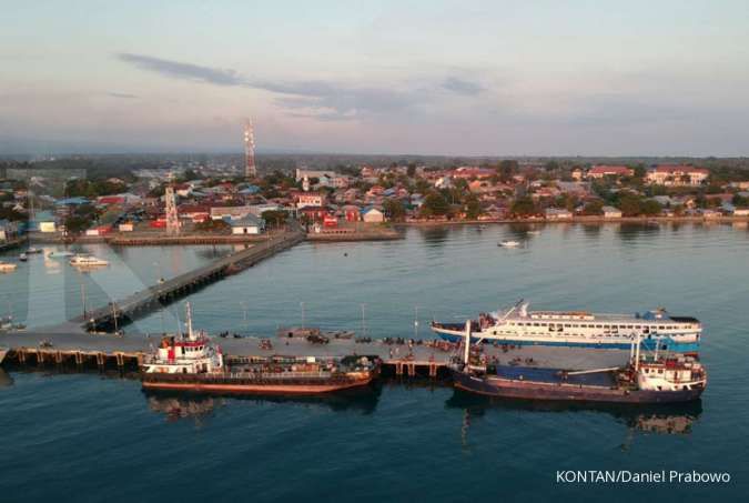 Proyek Pelabuhan SKPT Morotai Waskita Karya (WSKT) Resmi Beroperasi