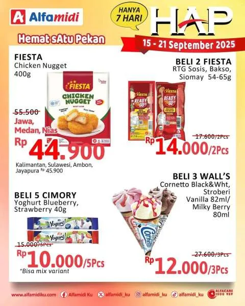 Promo Alfamidi Hemat Satu Pekan Periode 15-21 September 2025