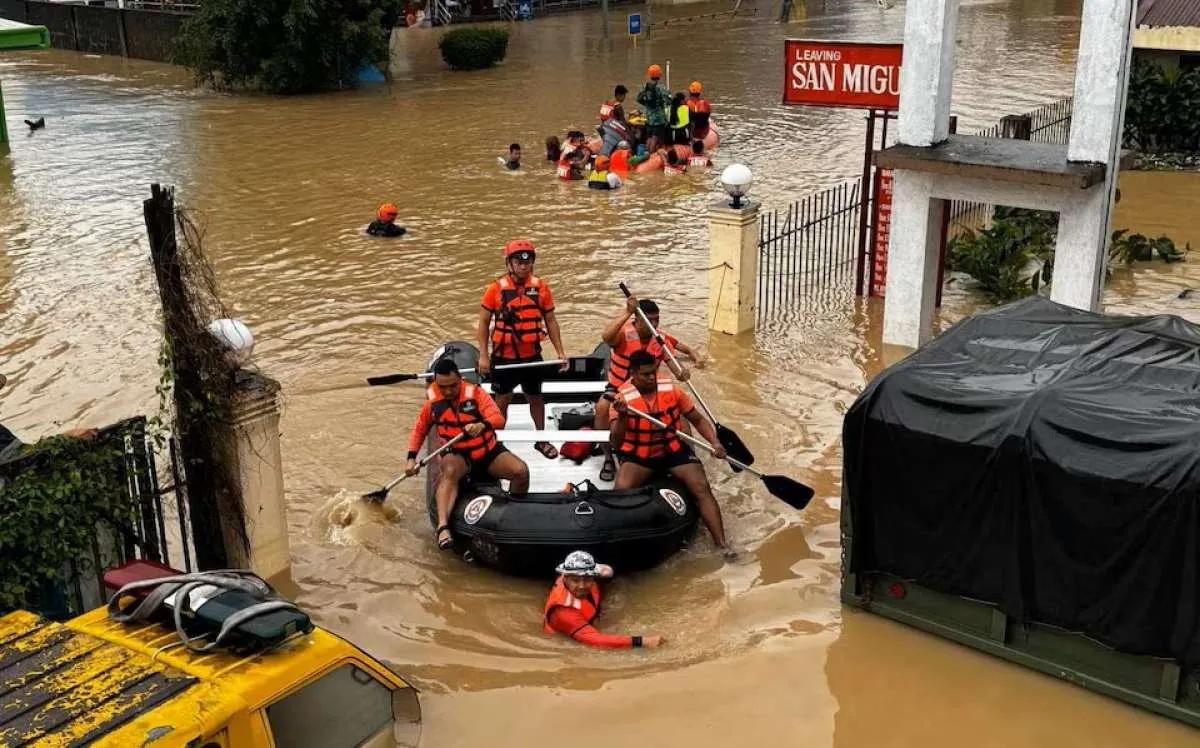 Badai Tropis Trami Landa Filipina, 26 Tewas dan 150.000 Penduduk Mengungsi