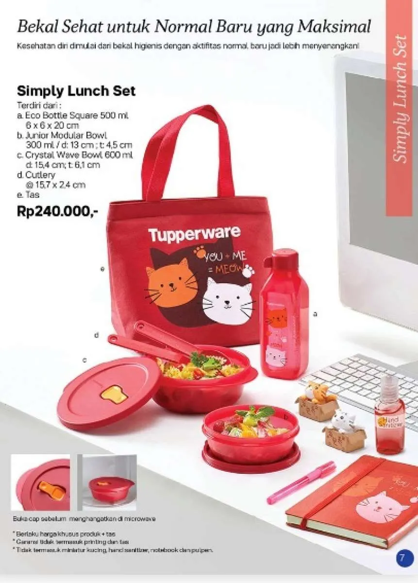 Promo Tupperware Agustus 2020 masih berlaku, ada botol minum, kotak makanan dll 