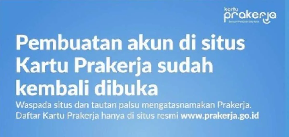 Cara Membuat Akun dan Daftar Kartu Prakerja Gelombang 23, Simak Persyaratannya