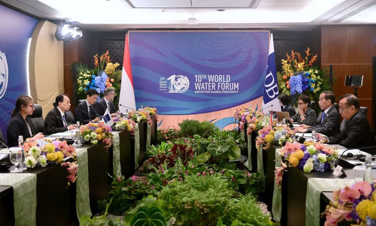 Bertemu di Bali, Jokowi - Presiden ADB Bahas Kemitraan dan Transisi Energi