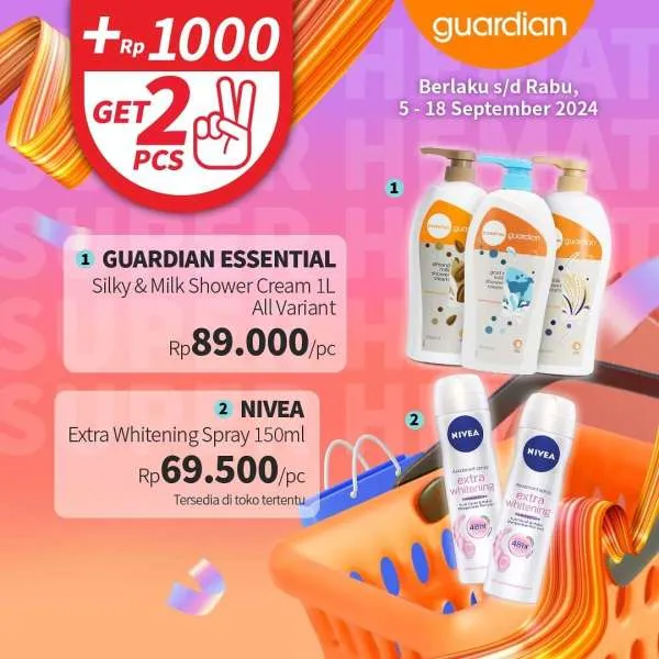 Promo Guardian Super Hemat Periode 5-18 September 2024