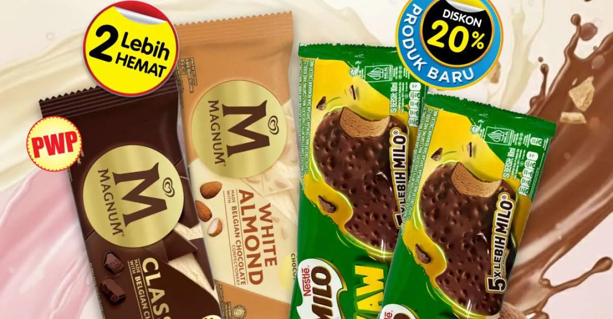 Promo Es Krim Superindo Januari 2026 Diskon Magnum & Milo, Ini Syaratnya