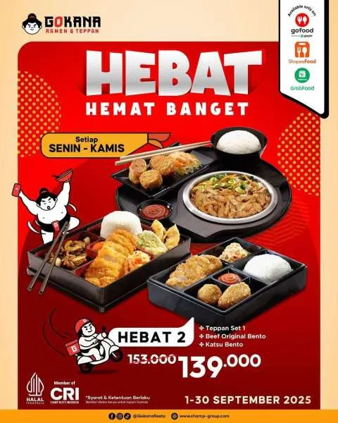Promo Gokana Hebat 2 September 2025