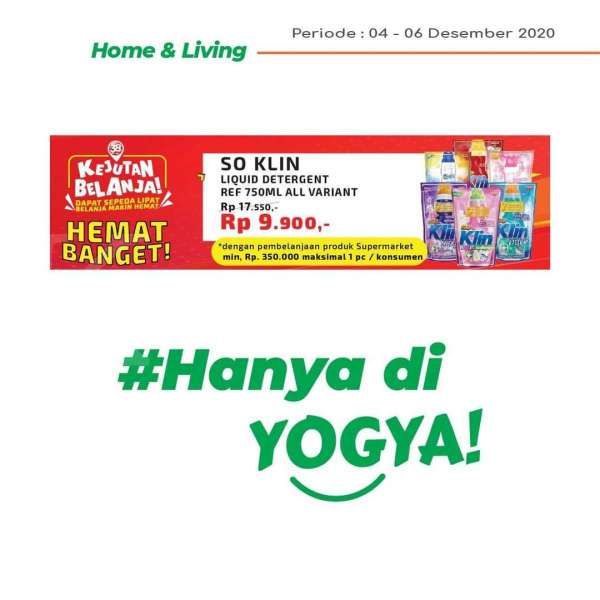 Promo JSM Yogya Supermarket 4-6 Desember 2020 