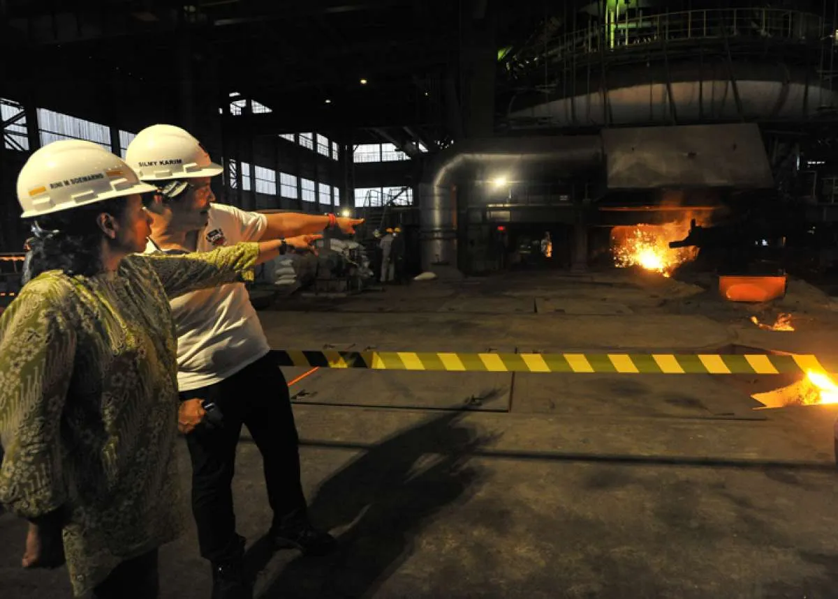 Krakatau Steel (KRAS) Dukung Proses Hukum Kasus Proyek Blast Furnace
