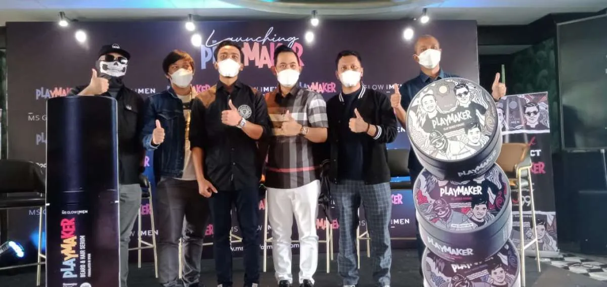 Bidik pria milenial, MS Glow gandeng Roadparty luncurkan pomade playmaker