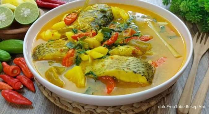 Resep Ikan Gurami Kuah Kuning yang Gurih dan Segar, Enak Tanpa Bau Amis