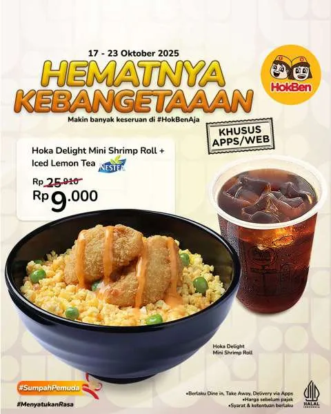 Promo HokBen Hematnya Kebangetan 17-23 Oktober 2025