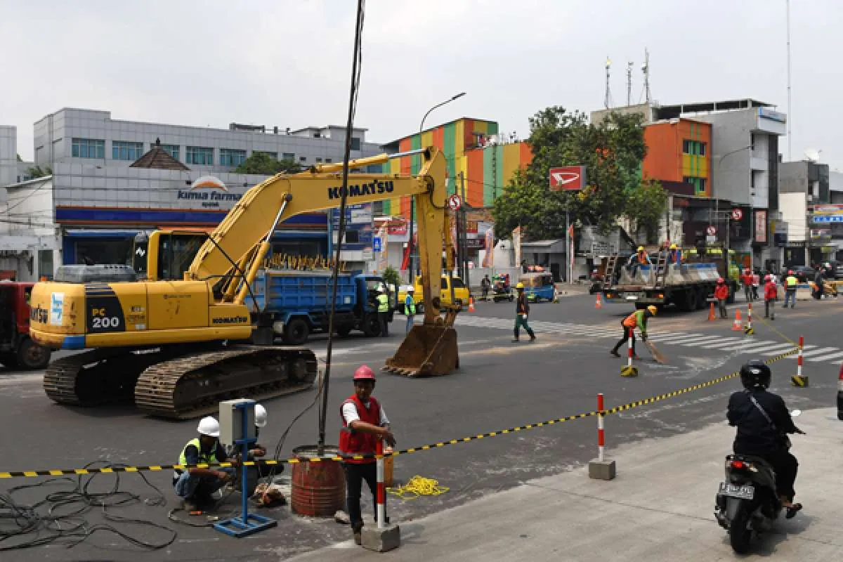 Ini rekayasa lalu lintas di kawasan Senen selama underpass dibangun