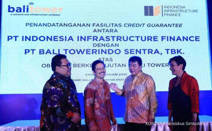 Indonesia Infrastructure Finance beri penjaminan untuk obligasi Bali Towerindo (BALI)