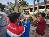 PGN Bersama Pertamina Pastikan Kebutuhan Dasar Warga Terdampak Bencana Terpenuhi