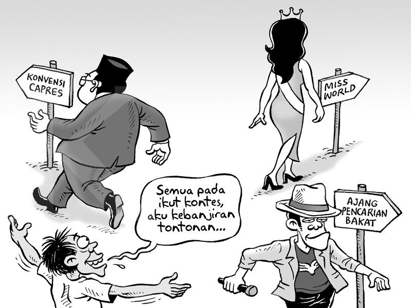 Kontes-Kontesan Cuma hiburan