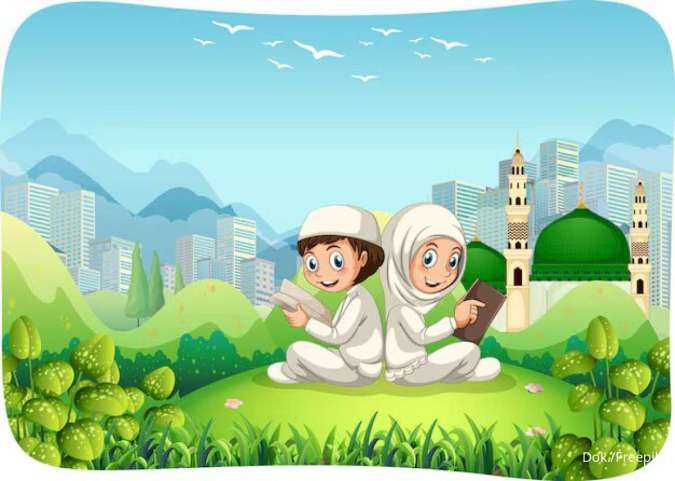 30 Link Poster Ramadan Anak-Anak Lucu dan Bikin Anak Antusias Sambut Ramadan 2025