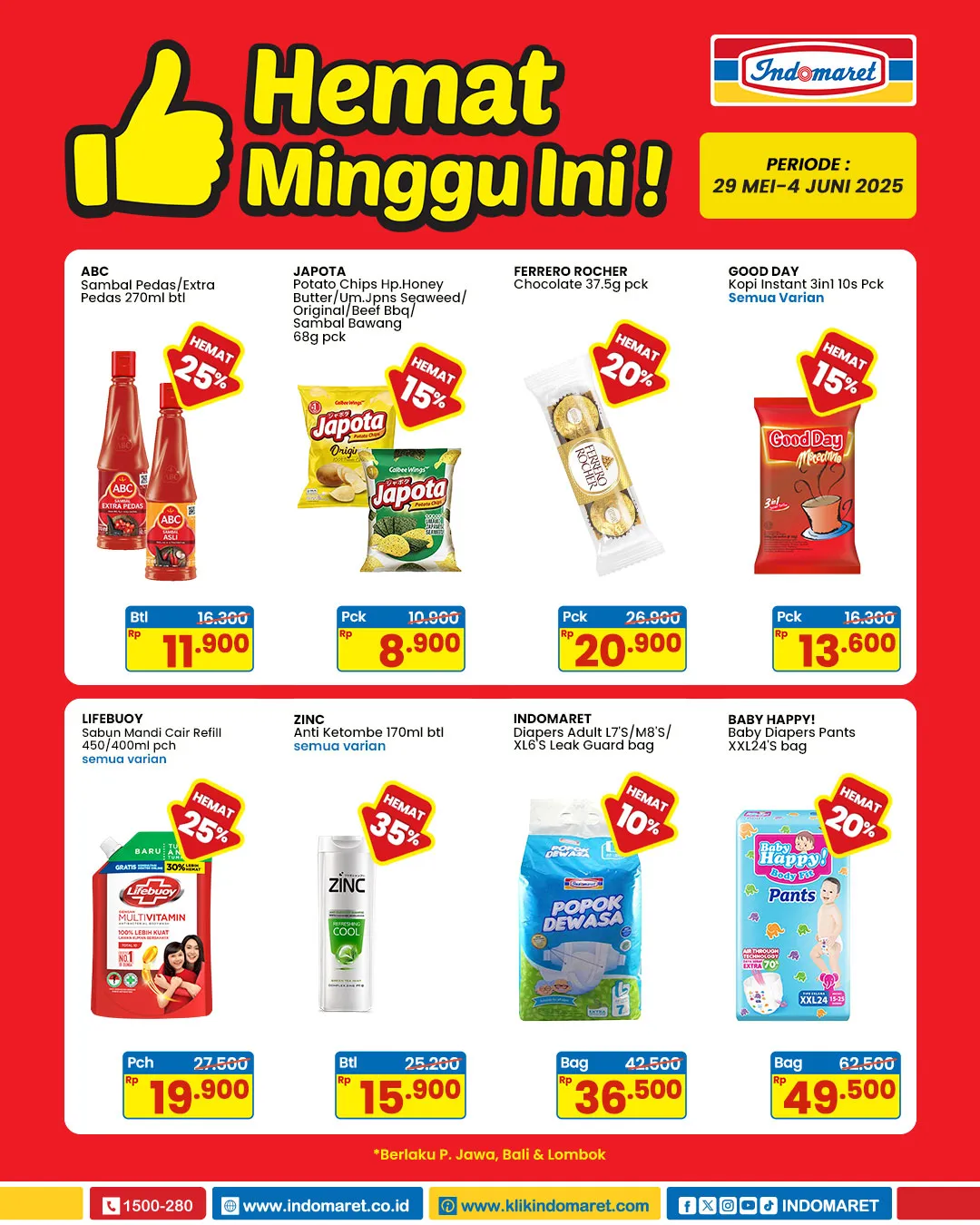 Promo Indomaret 29 Mei-4 Juni 2025 Hemat Minggu Ini