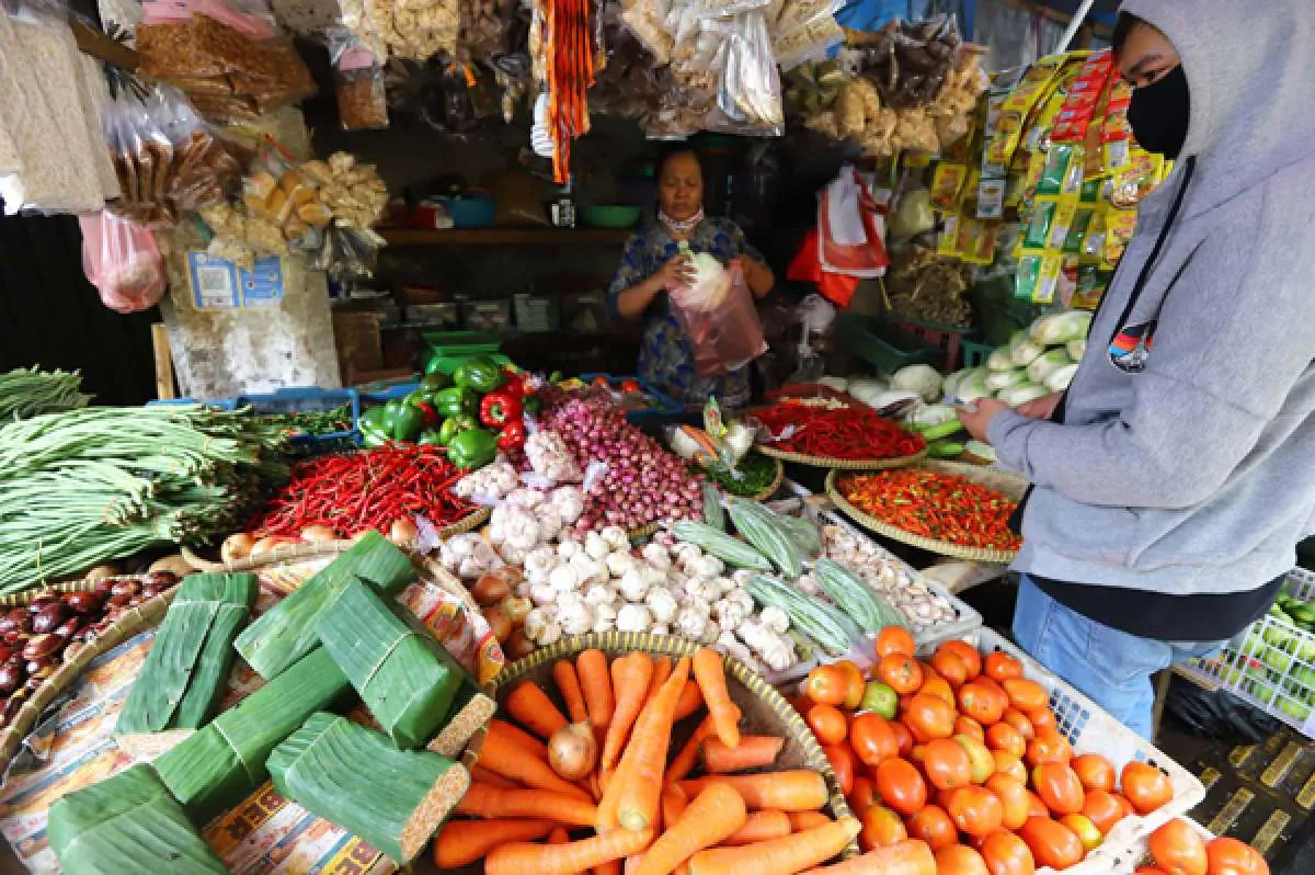 BPS catat harga pangan turun, Jokowi: Kita akan tingkatkan daya beli masyarakat