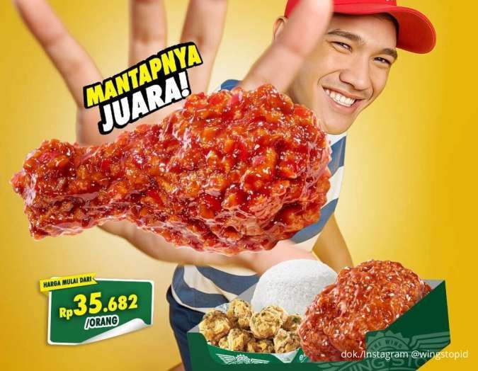 Promo Wingstop Mantapnya Juara, Makan Sendiri atau Rame-Rame Mulai Rp 35.000-an