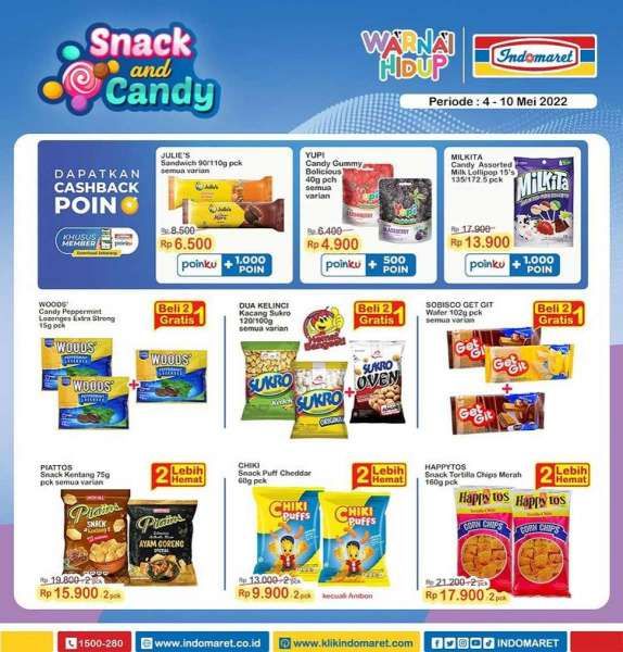 Promo Indomaret Super Hemat Mingguan Mulai 4-10 Mei 2022