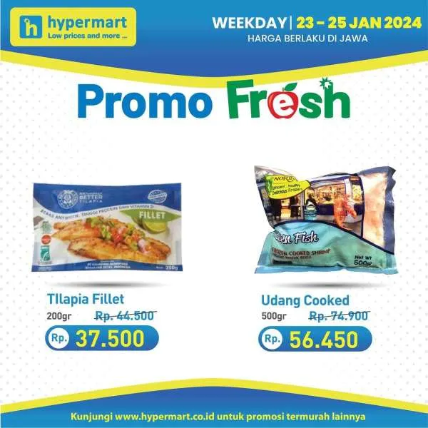 Promo Hypermart Hyper Diskon Weekday Periode 23-25 Januari 2024