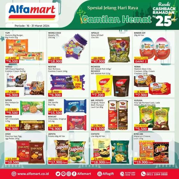 Promo Alfamart Jelang Hari Raya Periode 16-31 Maret 2024