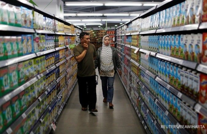 Spectrum memborong pasar rak para peritel