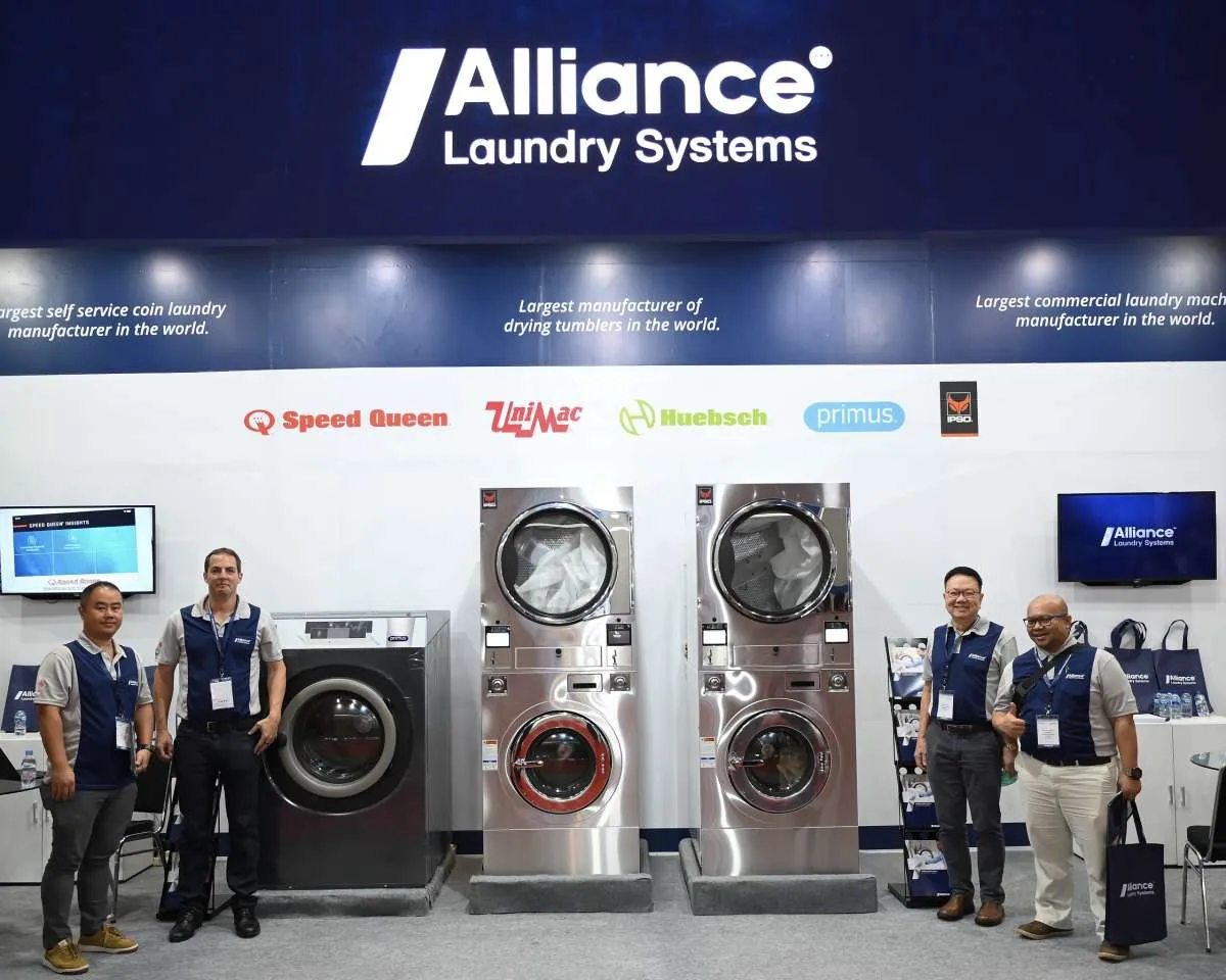 Alliance Laundry Systems Hadirkan Inovasi 5 Merek Premium di Expo Clean & Laundry