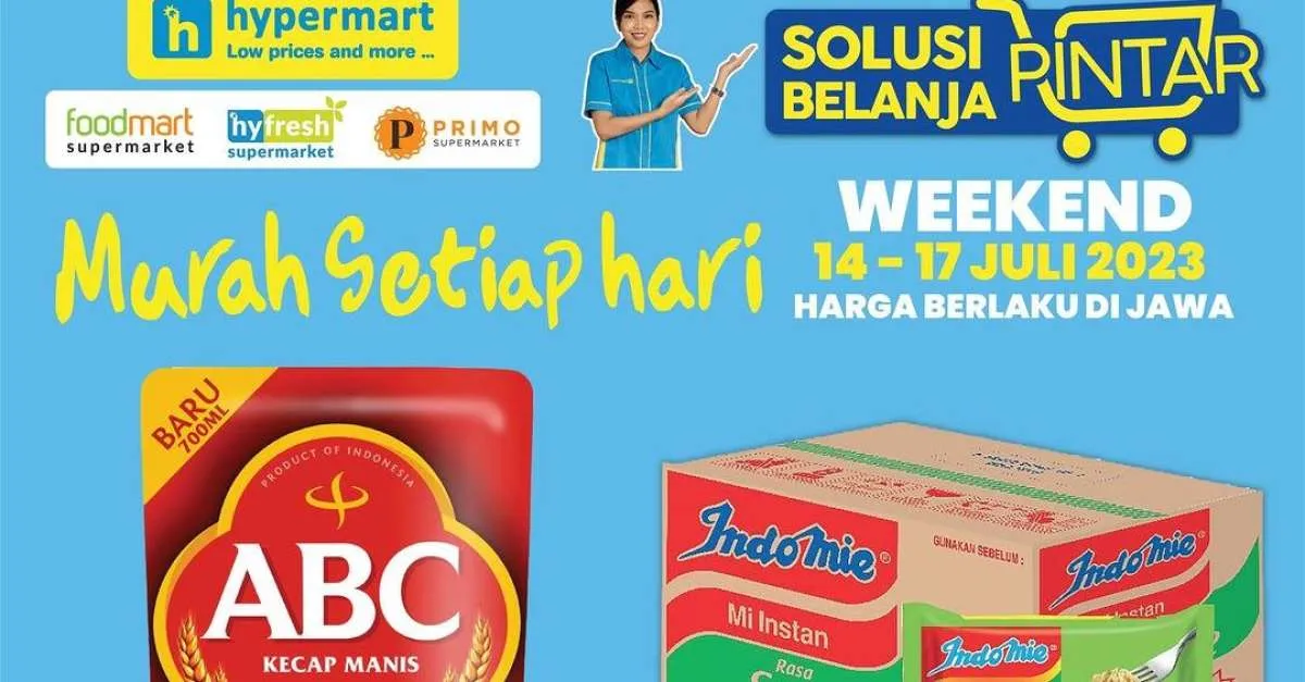Harga Promo Hypermart Senin 17 Juli 2023, Promo yang Segera Berakhir Hari Ini