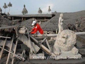 Merapi meletus, perajin di Jogja dan Jateng merugi sedikitnya Rp 2 M per hari