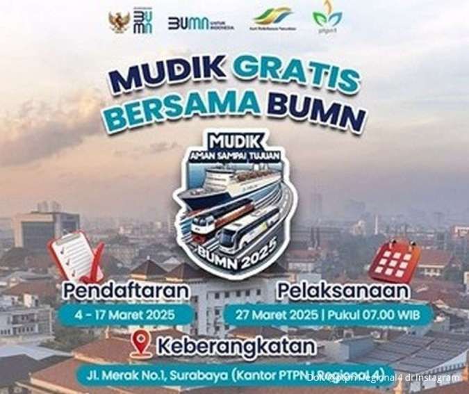 Mudik Gratis PTPN Tahun 2025